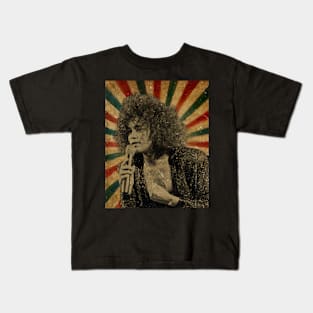 Whitney Houston // Whitney Houston Retro Aesthetic Fan Art // 80s Kids T-Shirt